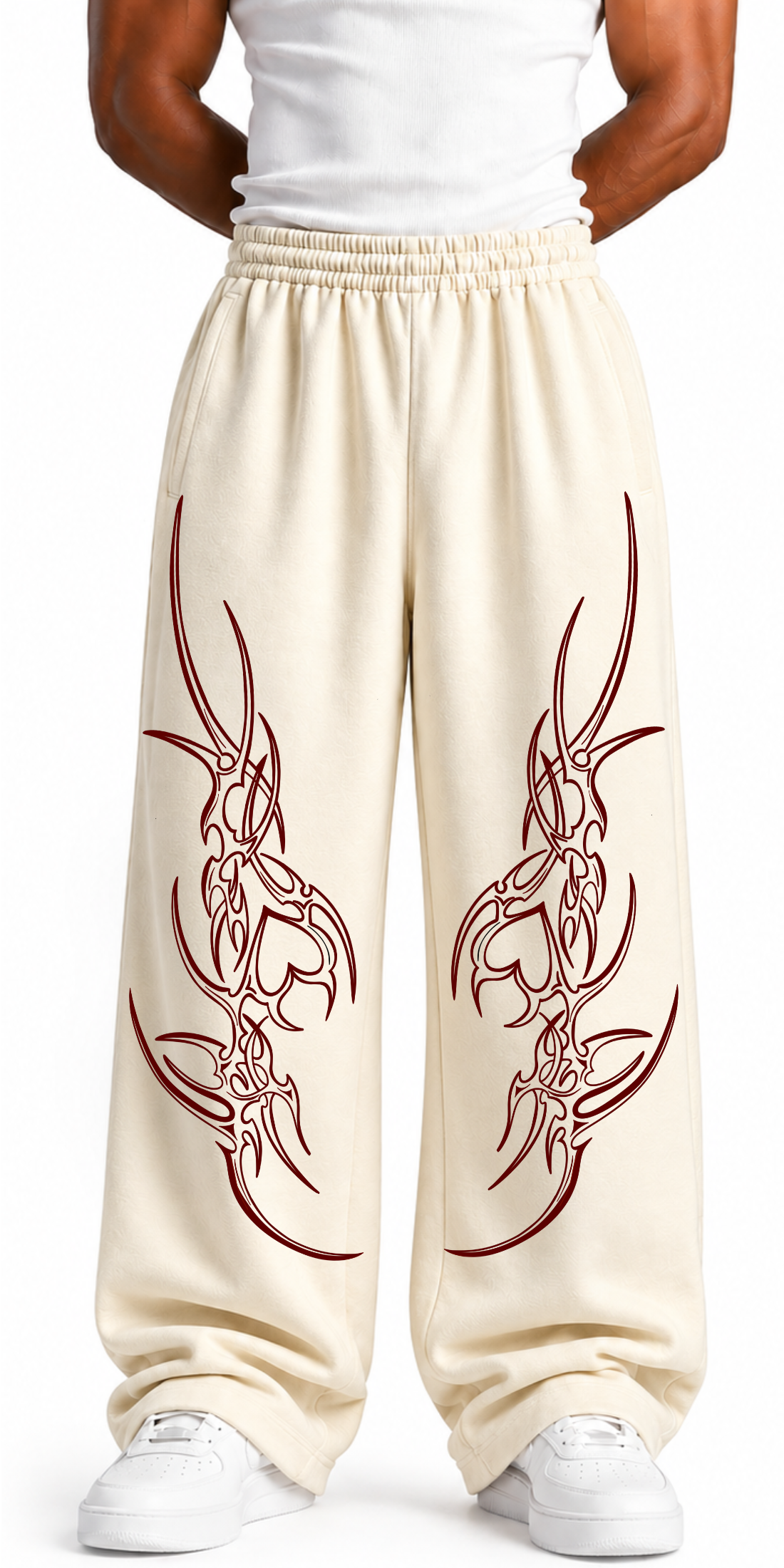 SCAR UNISEX BAGGY PANTS