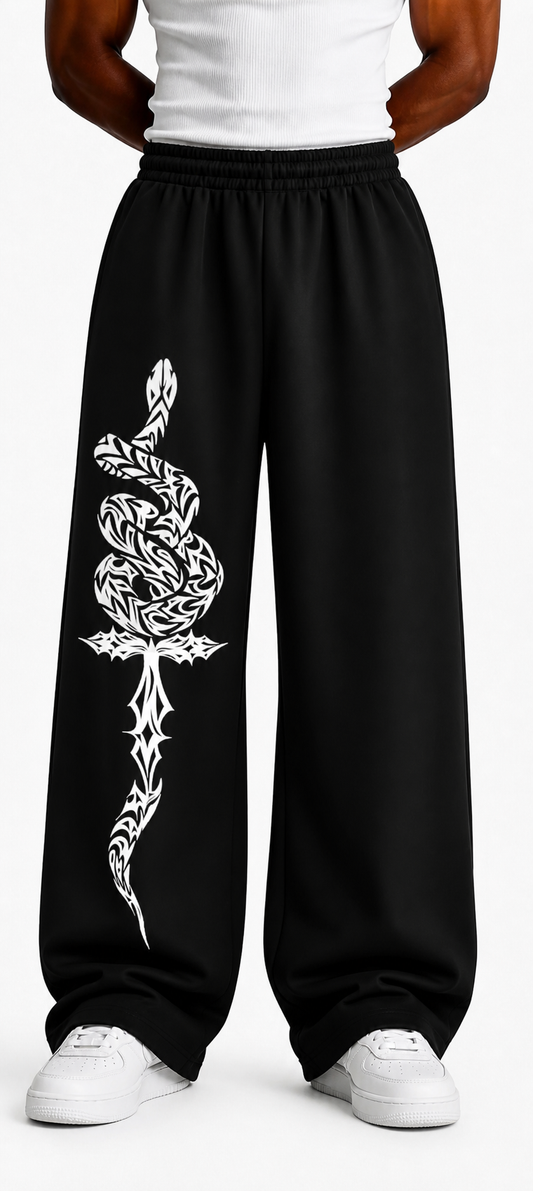 CRUCIFANG UNISEX BAGGY PANTS