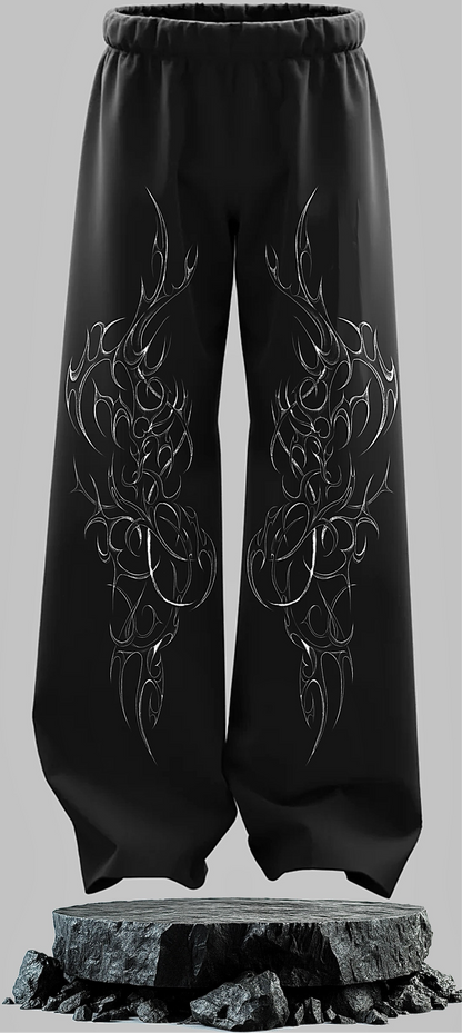 Unisex Straight Fit Baggy Pants