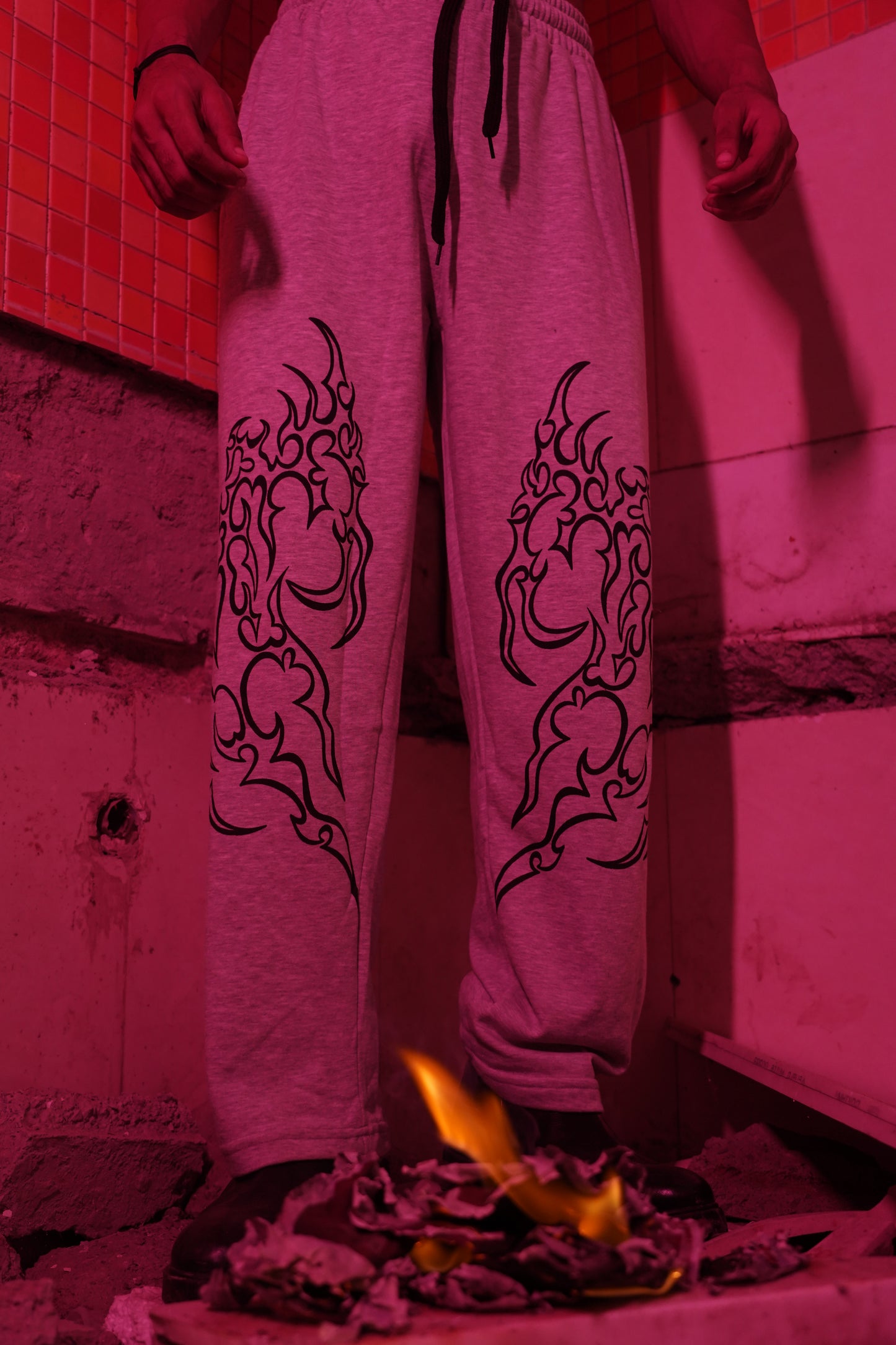 Unisex Straight Fit Baggy pants