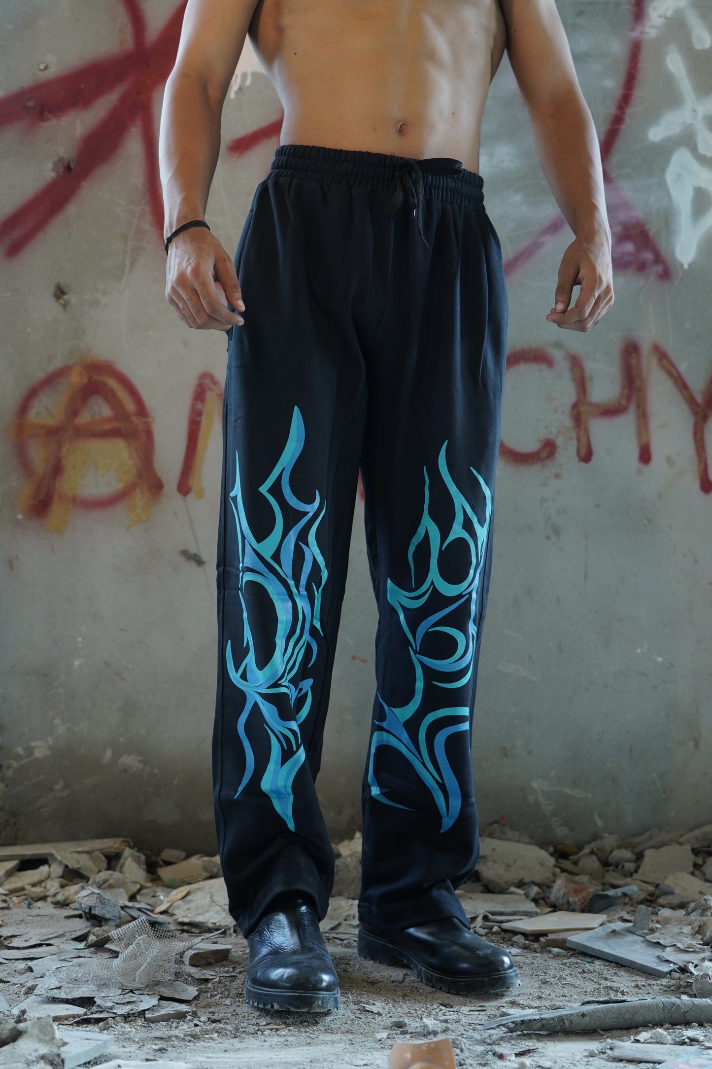 Unisex Straight Fit Baggy Pants