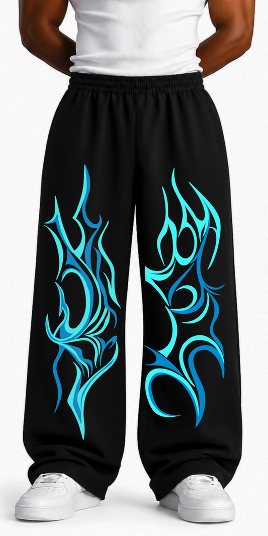 Unisex Straight Fit Baggy Pants