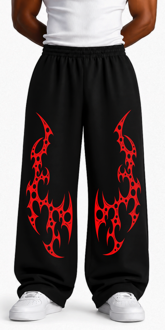 Unisex Straight Fit Baggy Pants