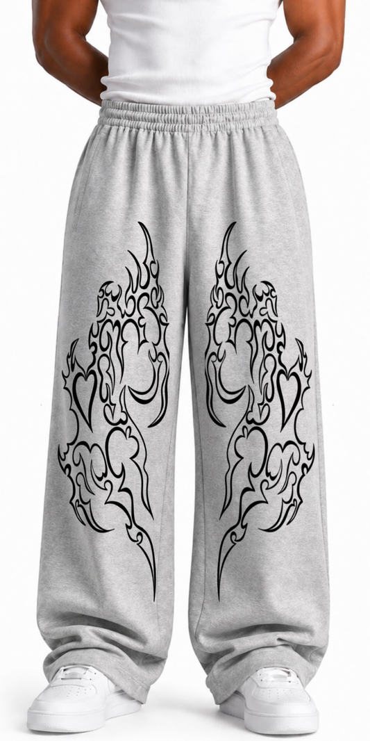 Unisex Straight Fit Baggy Pants