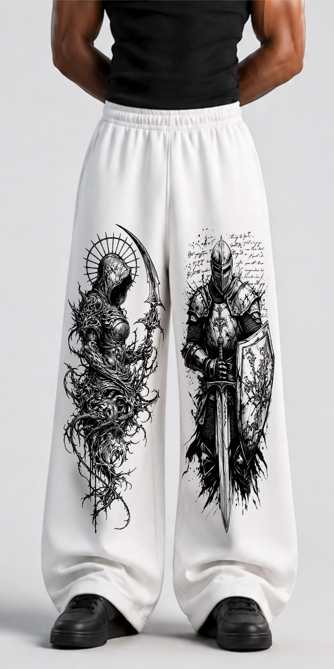 CRUSADE UNISEX  BAGGY PANTS