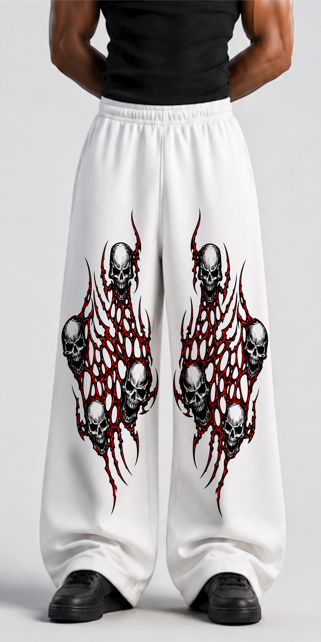 NECRO UNISEX BAGGY PANTS