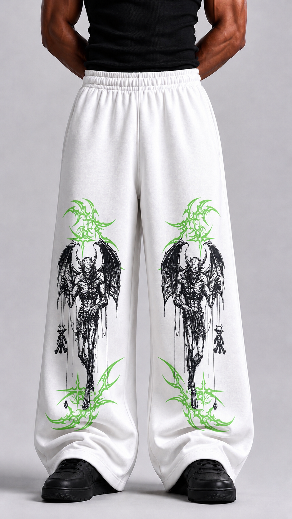 FALLEN UNISEX BAGGY PANTS