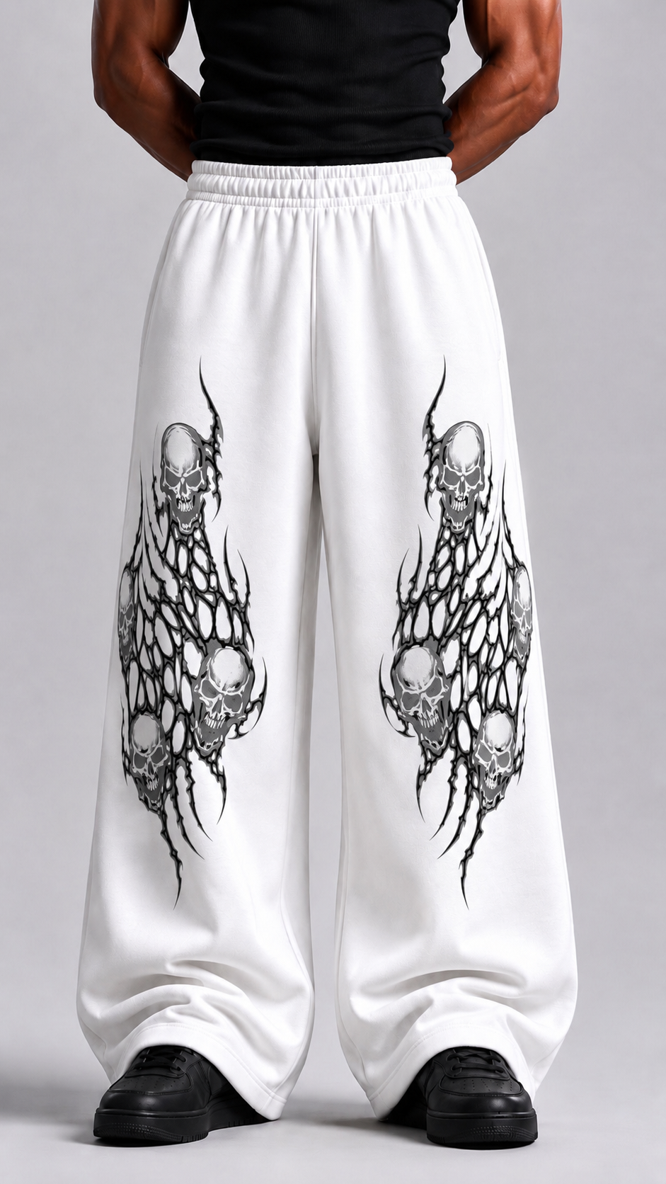 NECRO UNISEX BAGGY PANTS