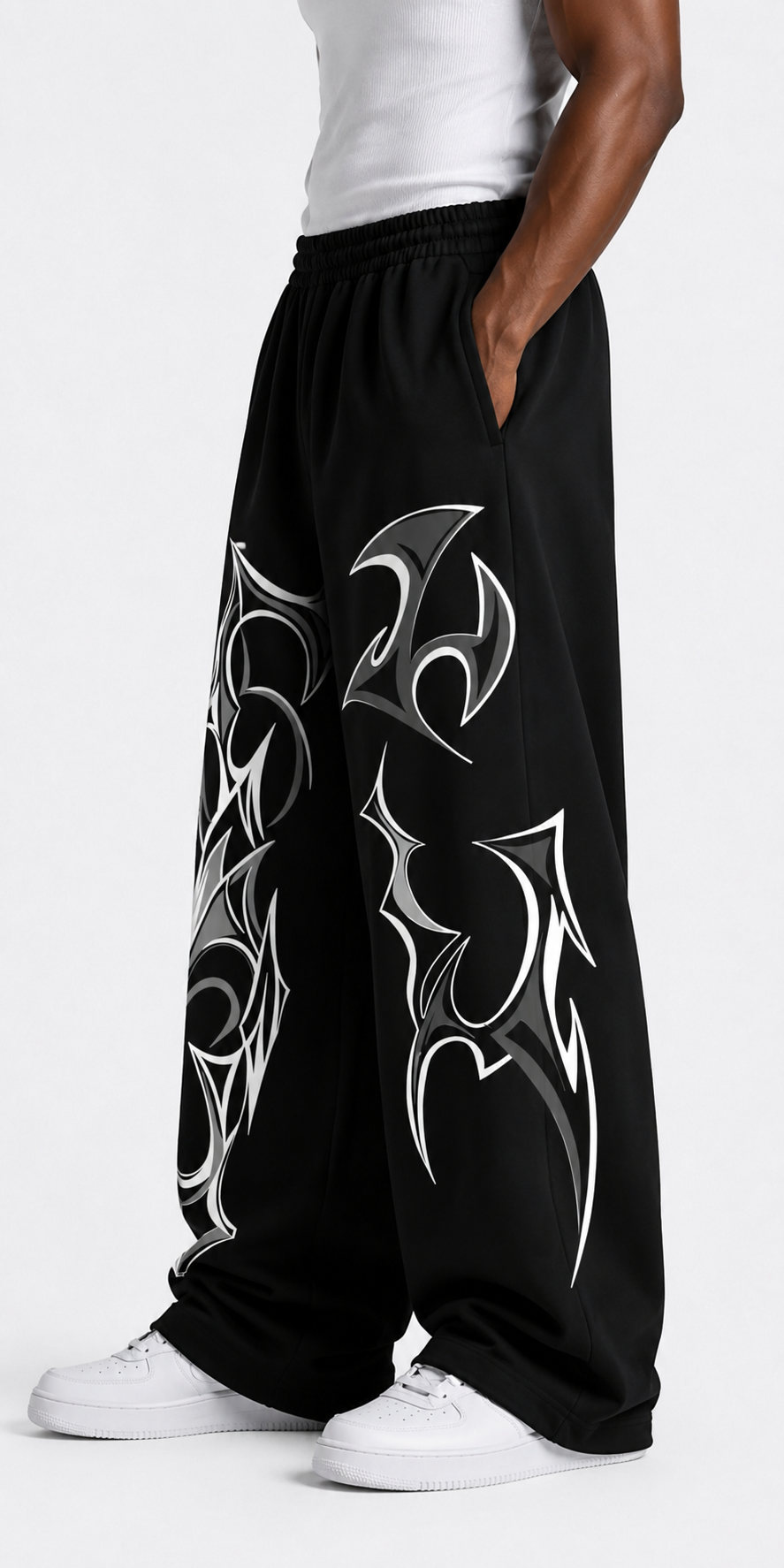 SCYTHE UNISEX  BAGGY PANTS