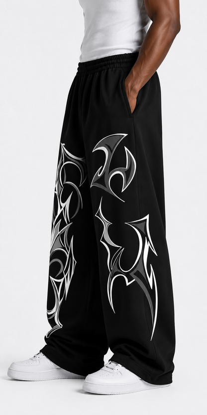 SCYTHE UNISEX  BAGGY PANTS