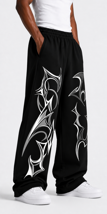 SCYTHE UNISEX  BAGGY PANTS